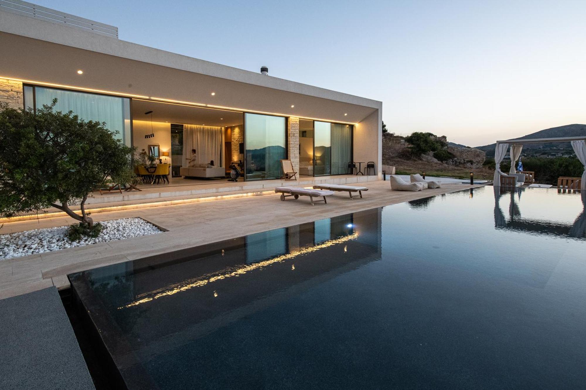 Ellas Residence Fantastic Pool Heated Kíssamos Buitenkant foto
